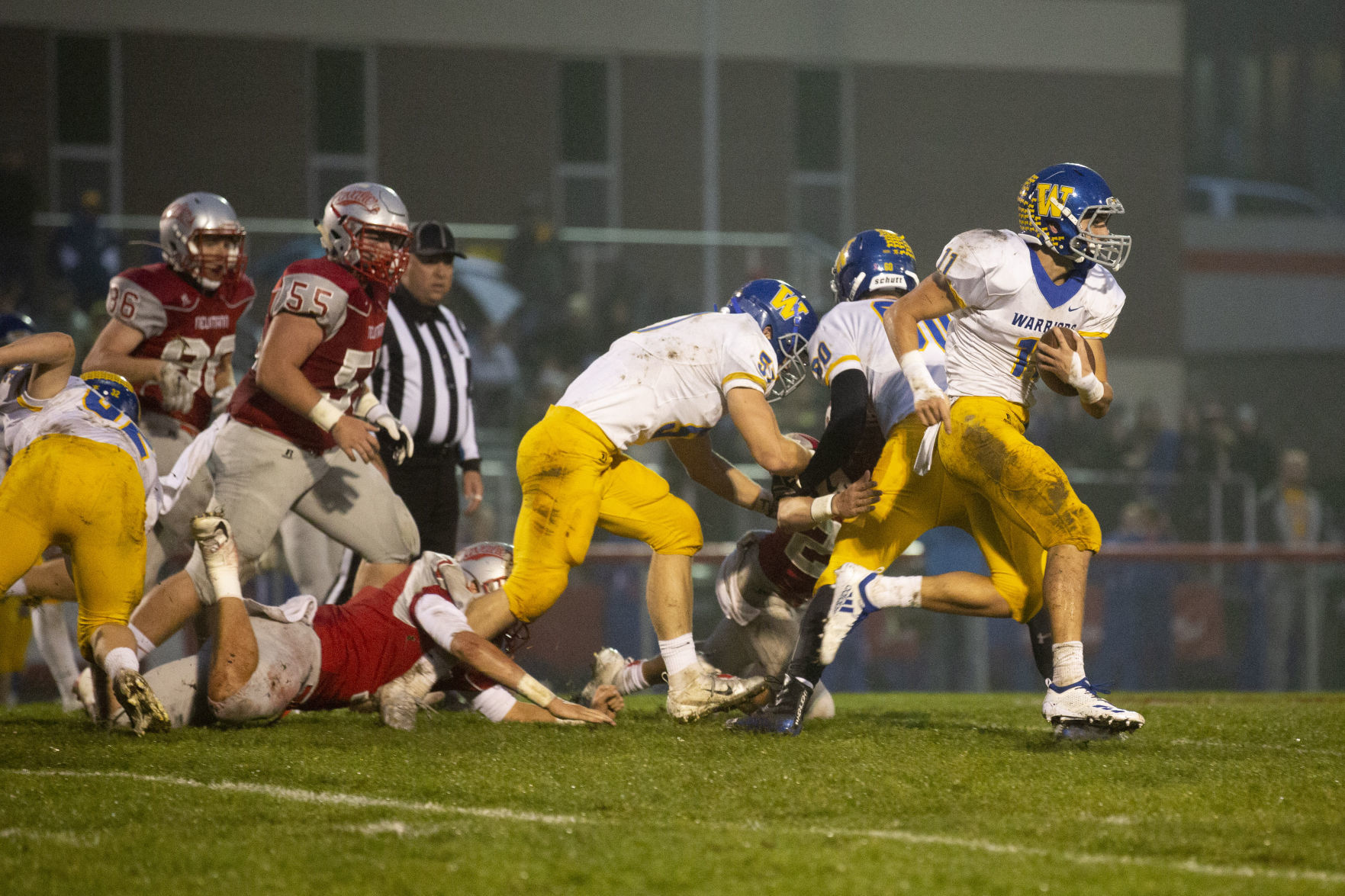 Bishop Neumann vs. Wahoo football, 10/5/2018